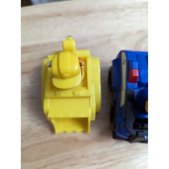 Paw Patrol Lot 3 Mini push racers 3 inch Rubble Chase & Digger plastic toys - Picture 5 of 9